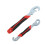 2pcs Self Adjusting Wrench Set 9-32mm Universal Pipe Spanner Tool 1