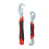 2pcs Self Adjusting Wrench Set 9-32mm Universal Pipe Spanner Tool 9