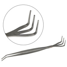 Ancinho de jardinagem manual, garra de aço inoxidável para raízes, ideal para cultivar e soltar o solo. Design 2 em 1 que combina ancinho e pinça