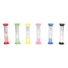 Safety Sand Timer Decorative, Unbreakable Design Time Management Tool For Classroom Use, Colorful Sand Games Sand Timer Set (6PCS)