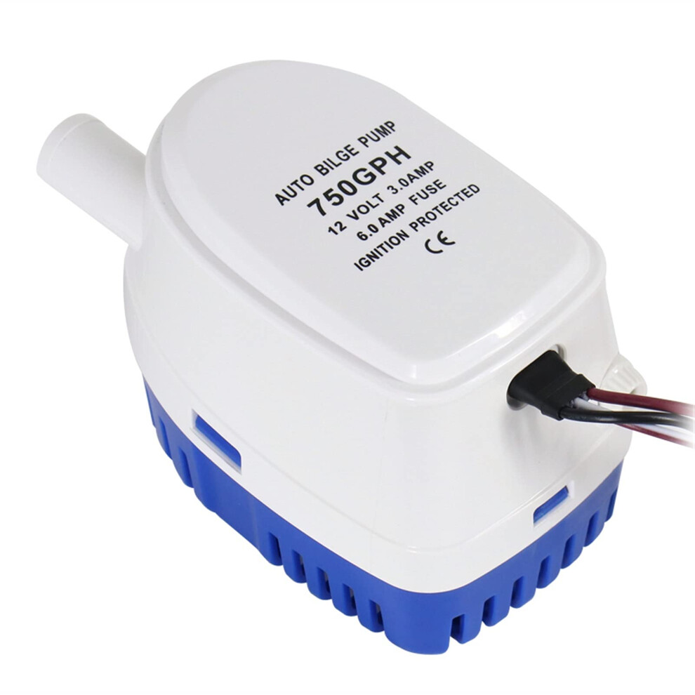 24V 1100Gph Automatic Submersible Bilge Pump With Float Switch For Boat Marine Use 9382693208866