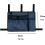 Walking Frame Bag With Cup Holder, Large Capacity, Folding Rollator Organizer, DoubleSide Basket, Blue 2
