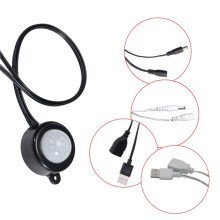 PIR Body Infrared USB Motion Sensor 5V - 24V 5A Photosensitive Sensor Detector for Single Color RGB LED Strip B