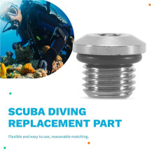 Scuba Diving 1 Stadio Regolatore LP Spina Porta Bassa Pressione Scuba Diving Parte di Ricambio