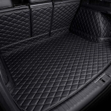 Car Full Coverage Boot Liner, for Nissan Ariya Full Coverage Waterproof Anti Slip Anti Scratch Trunk Pad Trunk Boot Liner Mats,E normal E