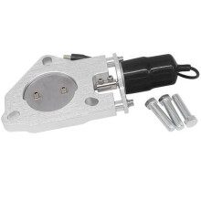FüR Modifiziertes Elektrisches Steuerventil Aus Aluminium, Auspuffrohr, Heckkehle (Anwendbar auf 3 Zoll)