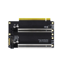 Tarjeta de ExpansióN PCIE 3.0 X16 1 A 2 Tarjeta Dividida Gen3 PCIe X16 A X8X8 Ranuras Espaciadas de 40,4 mm VersióN Mejorada PCIe