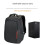 A09 HTPC Computer Case  ITX Gaming PC Chassis Desktop Chassis USB3.0 Type-C Computer Case Home Computer Case Black 4