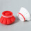 2Pcs Reusable Silicone Wine Stopper,Chef Hat Shaped Champagne Beverage Stoppers White 2