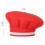 2Pcs Reusable Silicone Wine Stopper,Chef Hat Shaped Champagne Beverage Stoppers White 8