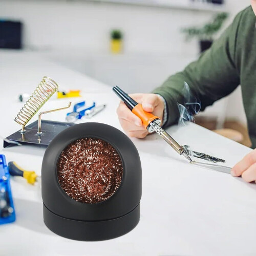 Efficient Soldering Tip Cleaning Base with Oxidation Prevention and No Water Required 2