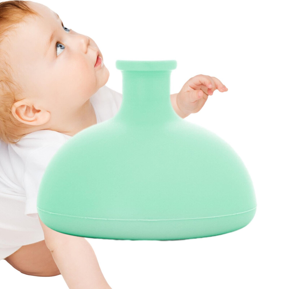 Chest Percussion Cup 22948 Baby Burping Helper Chest Cupping Sputum Remover Hiccups Cough Relief Blue/Green