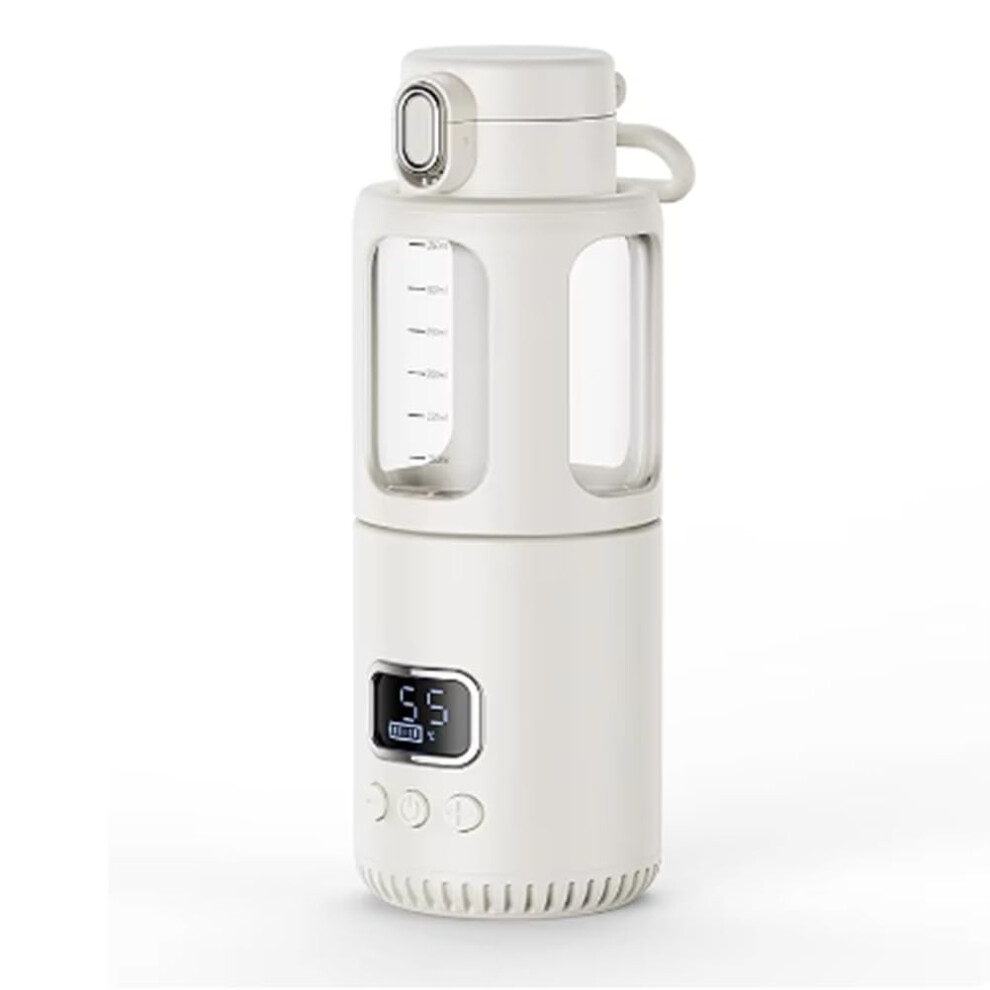 18000mAh Portable Baby Bottle Warmer with Constant Temperature for Quick Heating of Water and Milk, Travel Friendly