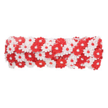 Elegant Daisy Flower Lace Trim, 15 Yards Durability Assured Embroidery Trim For Crafting, Clothing Decorating, And Home Decor