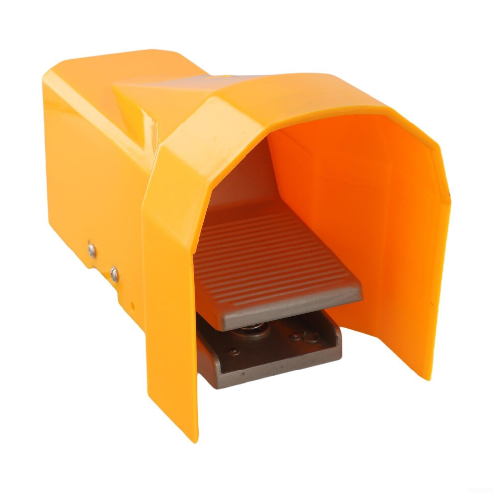 4F21008g Pneumatic Foot Pedal Valve, 5 Way 2 Position Control Switch With Four Channels 1/4 Inch, Nptf Connection Industrial Air Control System 9347817220797