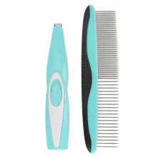 Tondeuse électrique rechargeable pour pattes d'animaux, lames en céramique, silencieuse et indolore