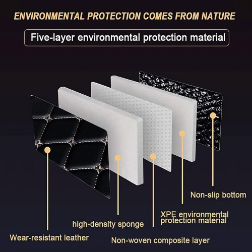 Leather Boot Liner Mat for MG ZS 2017, Waterproof AntiSlip Cargo Tray 1