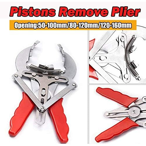 Piston Ring Pliers, Installer Ratchet Plier Remover Expander Engine Tool 120160MM 1