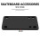 Elevador de Skate de Borracha 1/8 3Mm Pacote de 2 5