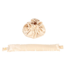 Creator de cocuri elegante, kit de coafat pentru cocuri fără căldură cu ondulator moale din satin fără căldură, bigudiuri reutilizabile din