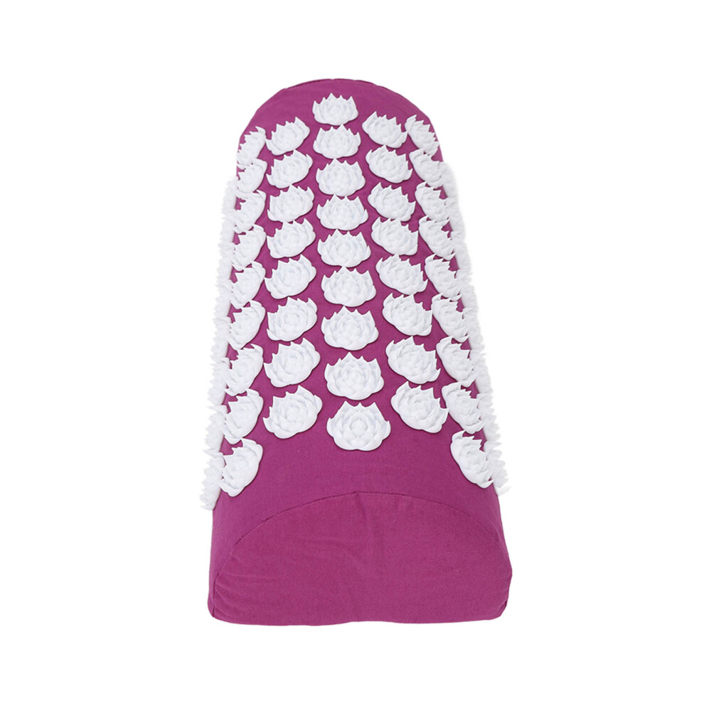 Purple Massager Cushion For Back Neck Shoulder Pain Relief, Abs Cotton
