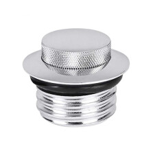 Motorcycle Gas Tank Cap for Harley XL883 1200 Sportster, Aluminum Fuel Tank Cover with Seal