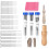 Needle Felting Kit with Needles, Handle, Foam Pad for Beginners 1