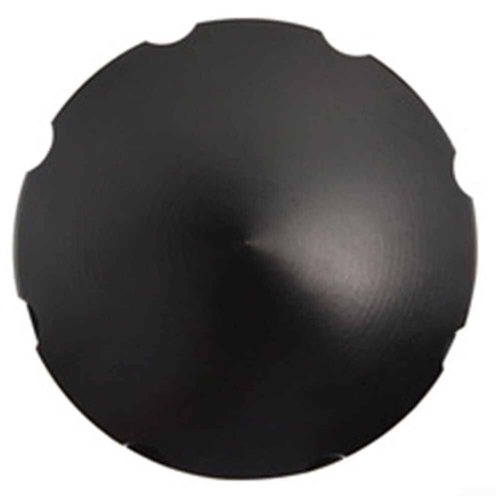 Sleek Motorcycle Fuel Tank Cap Cover For Most Motorcycle Models Universal Fit Cosmetic Upgrade Black 9189345419638