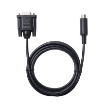 DB9 Cable DSub 9 Pin Female To MiniDIN 6 Pin RS232 Serial Cable 1.8m Black Custom Pinout