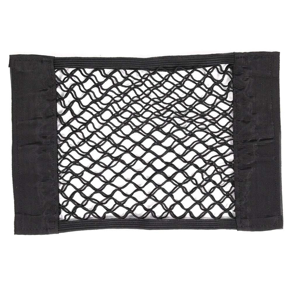 Universal Car Trunk Elastic Cargo Net Mesh Luggage Storage Pocket Organizer Double Layer Vertical Net Strength 9187378536612
