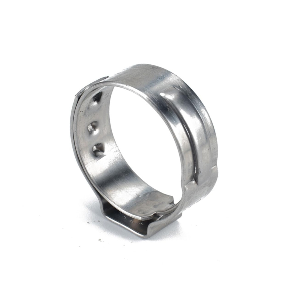 10Pcs Single Ear Clamp Stainless Steel Drive Hose Clamp Worm Drive Hose Clip And Tube Fittings 9382693908995