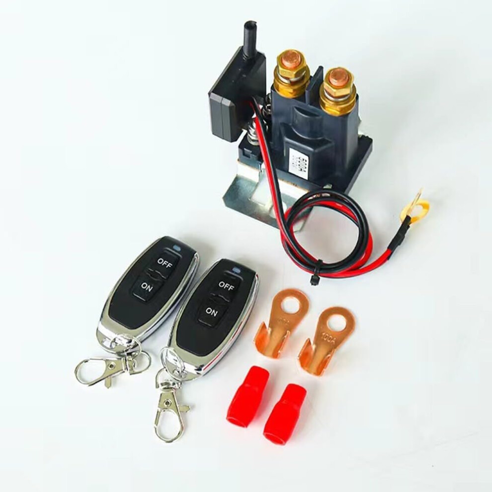 Remote Control Battery Disconnect Switch Isolator 12V 500A For Vehicles Compatible With Cars Trucks Boats Rvs 9426802700633
