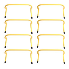 Agility Hurdles 8PCS Speed Training Hurdles, Football Training 9Inch Yellow