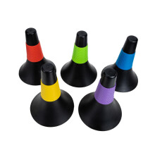 5pcs Agility Training Cones for Soccer Horn Shaped Sports Markers for Drills and Practice