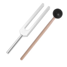 Aluminiumlegering + Houten Stemvork Chakra Hamerbal Diagnostisch 528HZ met Hamerset Zenuwstelsel Testen Stemvork Gezondheidszorg