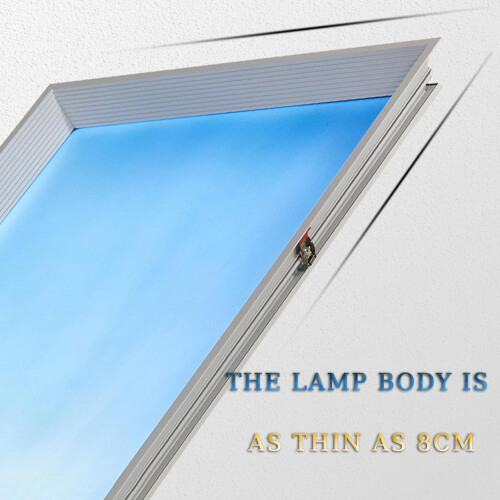 Smart Blue Sky Light, Recessed, Adjustable Color Temperature, Simulate Daylight Rhythms 1