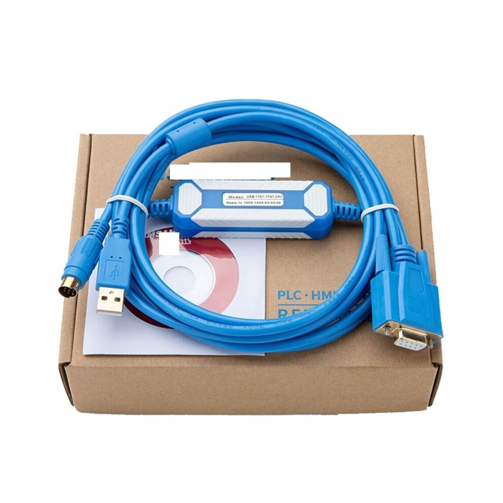 Programming Cable For Allen Bradley Plc Usb17611747cp3 Slc 5/03 5/04 5/05 Micrologix 1000/1200/1500 Win7/Xp Goldplated 9426802701241