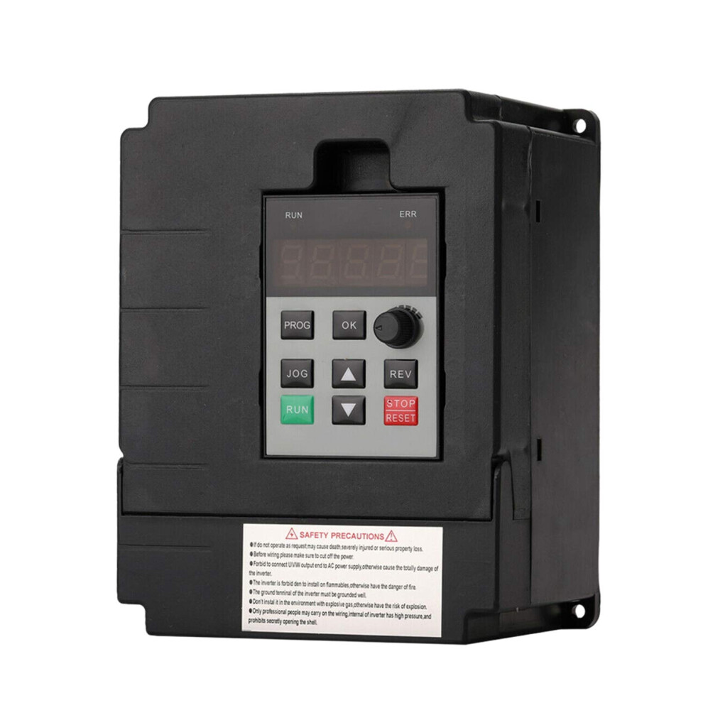 2.2Kw 220V Variable Frequency Drive Inverter Single To 3Phase Cnc Vfd Universal 9044945394603