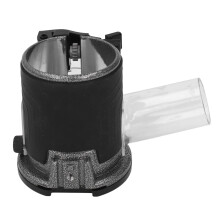 Durable Aluminum Alloy Router Base with Transparent Dust Cover 85mm
