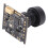 Black 0.3MP USB Camera Module 640x480 Wide Angle for PC and DIY 5