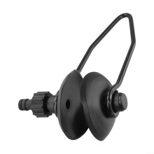 Engine Flusher Outboard Motor Water Flush Ear Muff For Boat Maintenance, QuickConnect Hose Connector, Salt  Sand Removal Tool, Black (B)