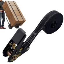Ratchet Straps Heavy Duty 1 Inch X 15 Ft 1760lb Axle Tie Down Strap