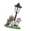 Statue de chien en résine imperméable, ornement àStyle -E 1