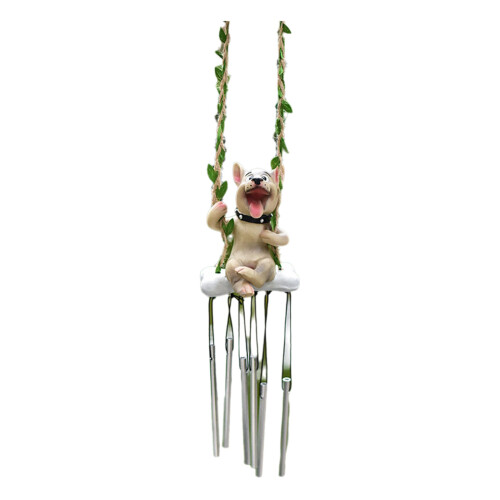 Carillon éolien décoratif en forme d'animal suspendu, ornement-C