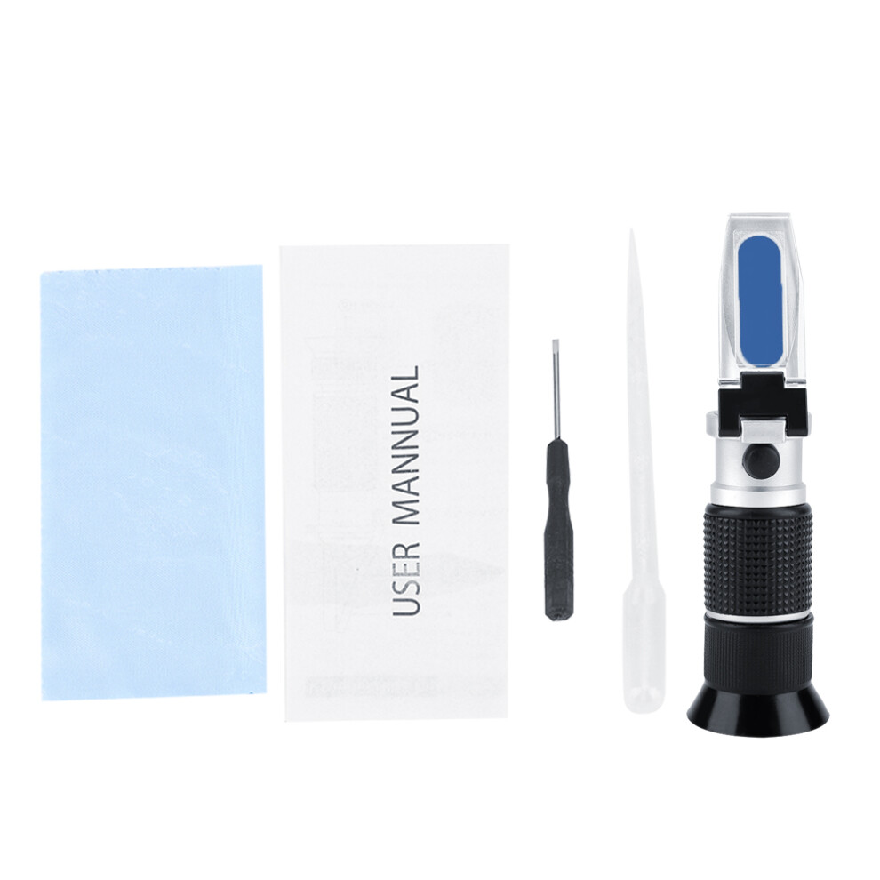 Brix Meter Refractometer With High Accuracy For Professional Sugar Content Analysis, Clear Calibration And Automatic Temperature Compensation Make It 9358999595283