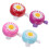8Pz Campanello Bici Fiore Mini Colorato Suono Chiaro E Resistente 9