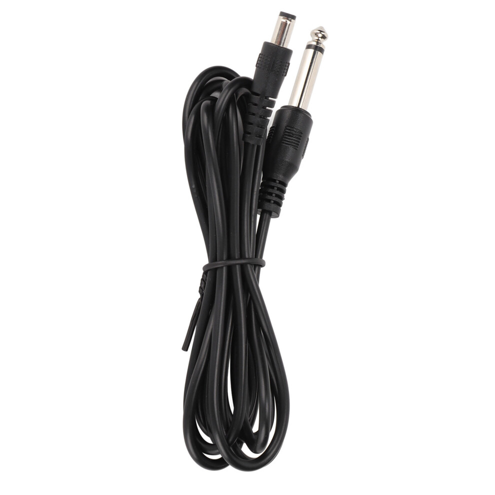 2m 6.56ft PVC Copper Alloy Tattoo Machine DC Connection Cord for Power Supply