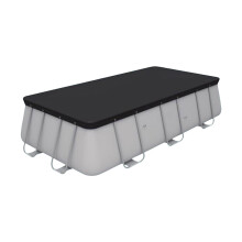 Couverture de piscine de rectangle de propreté de longue-58232