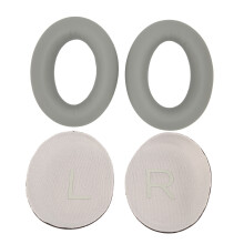 Capas de substituição para almofadas auriculares de fones de ouvido Bose. Couro proteico de alta qualidade, espuma viscoelástica otimizada para