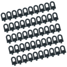 50Pcs Greenhouse Hook Hanger Twist Clips Greenhouse-Green